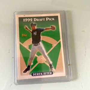 Derek Jeter Rare 1992 Draft Pack